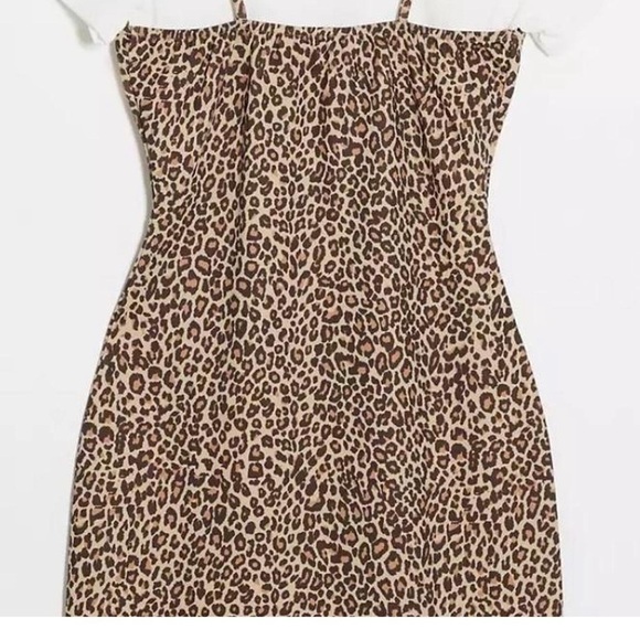 Mini Cami Leopard Print Dress - Picture 5 of 5